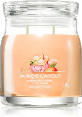 Yankee Candle Mango Ice Cream Candle - 368.0 g