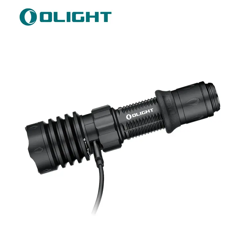 OLIGHT Warrior X 4 Rechargeable Flashlight 2,600 High Lumens with 630 Meters Long Range Thrower, Powerful Tail-Switch Light w...