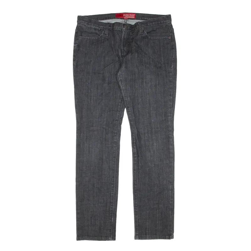 GUESS Jeans Black Denim Slim Straight Womens W31 L31