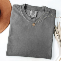 [Flashsale up to 70%] Trendy Comfort Colors Shirts Comfy Tees with No Prints, Soft Colored Blank Washed T-Shirts Top Womenswe...