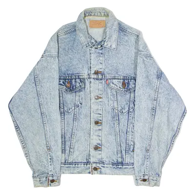 LEVI'S Mens Denim Jacket Blue S