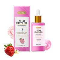 Strawberry & Vanilla After Shave Oil, Moisturizing Shaving Care Oil for Soothing Skin, Hydrating Body Care Products for Women
