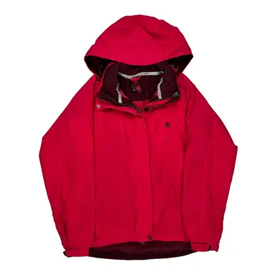 Adidas Jacket - Large Red Polyester