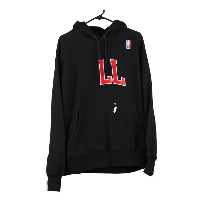 Reverse Weave Champion Hoodie - Large Black Cotton Blend