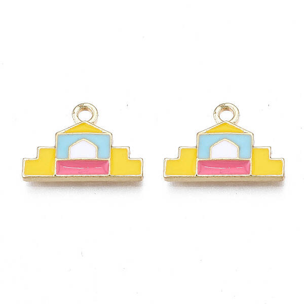 Alloy Enamel Pendants