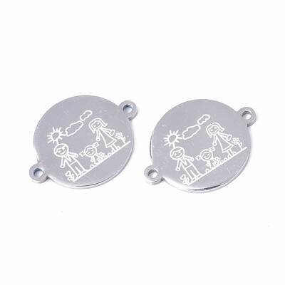 Tarnish Resistant 201 Stainless Steel Links connectors