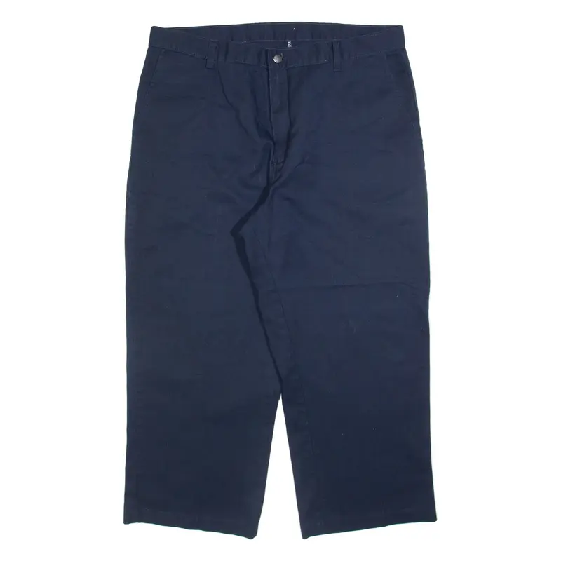DICKIES Mens Trousers Blue Relaxed Straight W36 L25