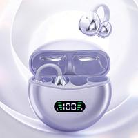 Wireless Open-ear Audio Headset, TWS Earbuds with Charging Case, Stereo Sound Earphone for Android & iPhone, Bluetooth-compat...