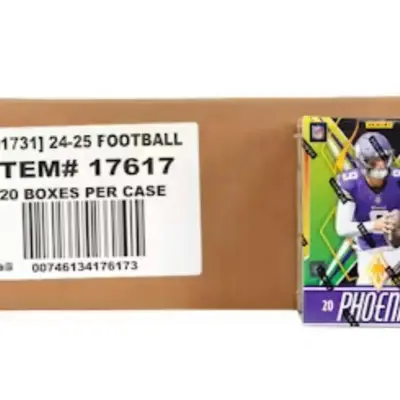 PANINI NFL BREAK  (1) 2024 TOPPS SAPPHIRE HOBBY BOX (2) 2024 PHOENIX HOBBY MEGAS (2) 2024 PHOENIX HOBBY BLASTER PYT