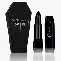 Black Moon Sinister Satin Bullet Lipstick Lightweight Extreme Pigment