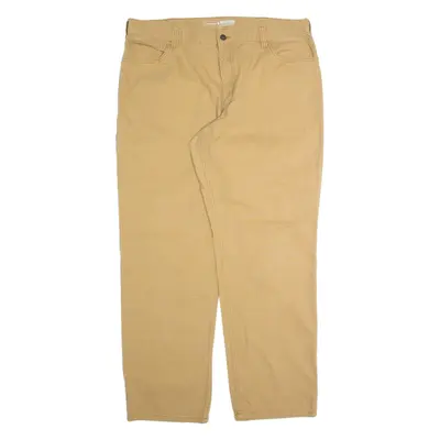 CARHARTT Workwear Mens Trousers Beige Relaxed Straight W40 L32
