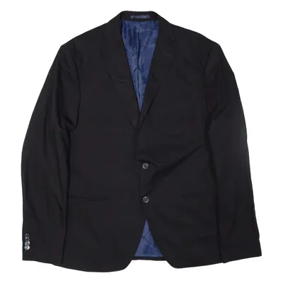 ZARA Man Blazer Jacket Black Mens L