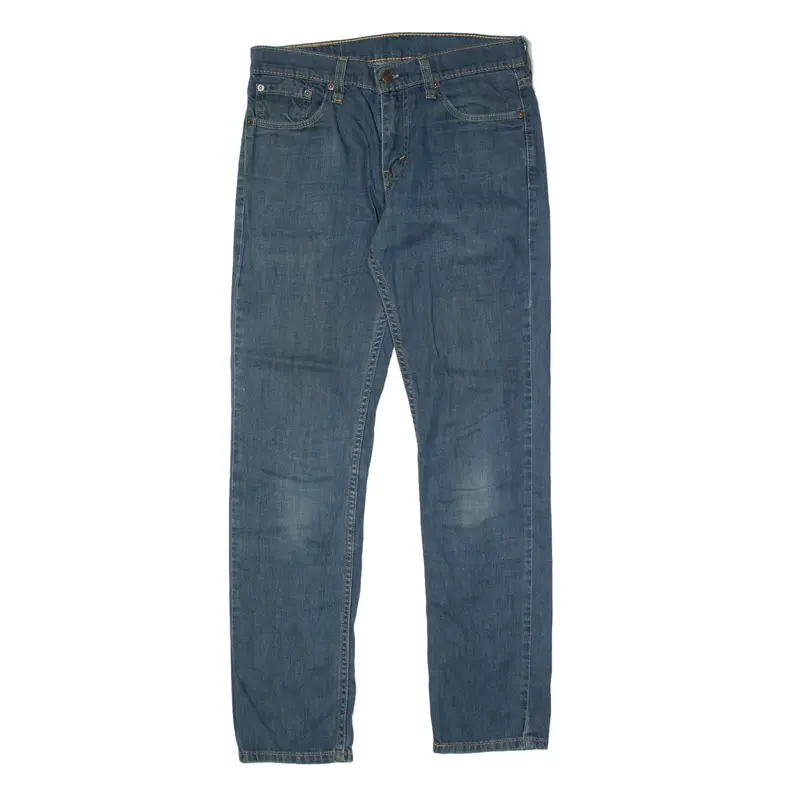 LEVI'S 511 Jeans Blue Denim Slim Straight Mens W30 L32