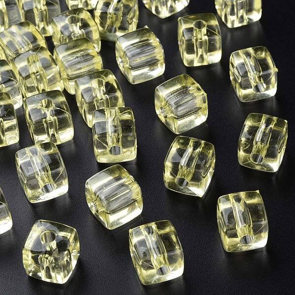 Transparent Acrylic Beads