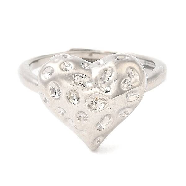 Rack Plating Brass Adjustable Ring for Women