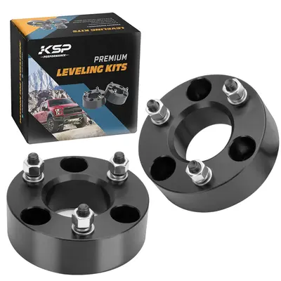 2.5 Front Leveling Lift Kits Strut Spacers For 06-26 Dodge Ram 1500, 06-09 Dodge Raider, 05-07 Dodge Dakota, 09-11 Dodge Da...