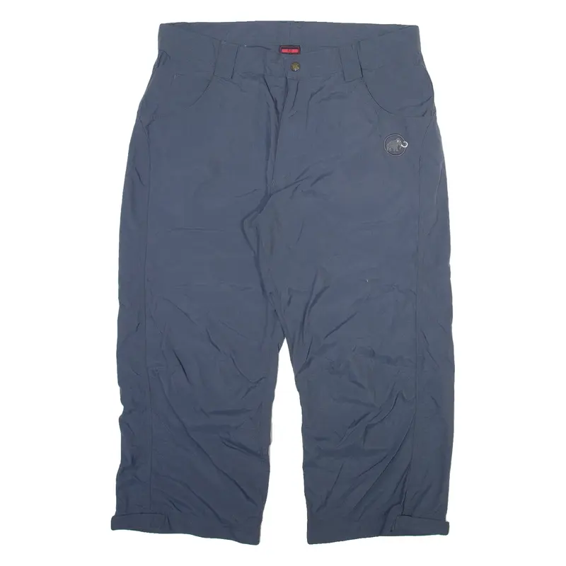MAMMUT Mens Trousers Blue Relaxed Straight W32 L26
