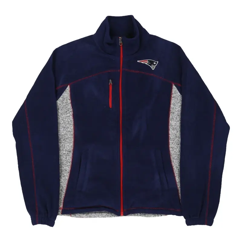 New England Patriots Nfl Fleece - Small Navy Polyester