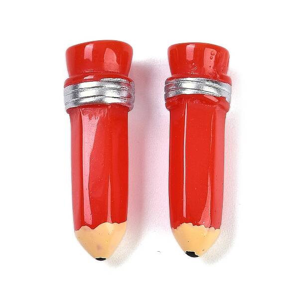 Pencil Resin Cabochons