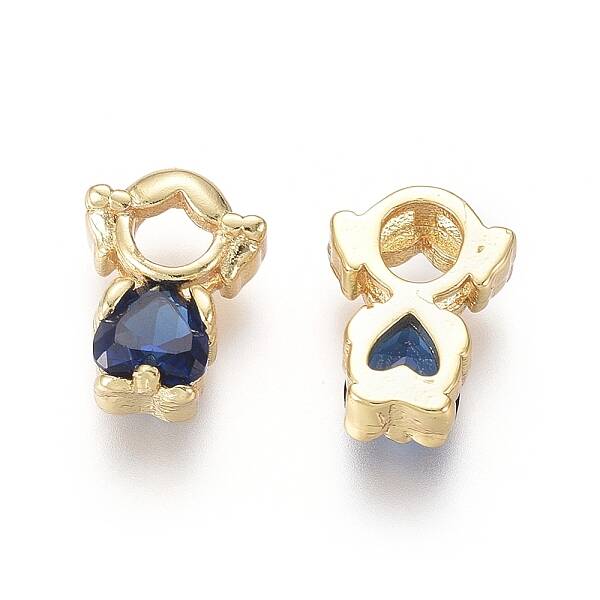 Golden Plated Brass Charms