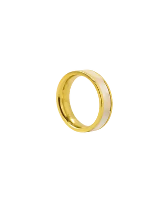 18K Gold Shell Ring