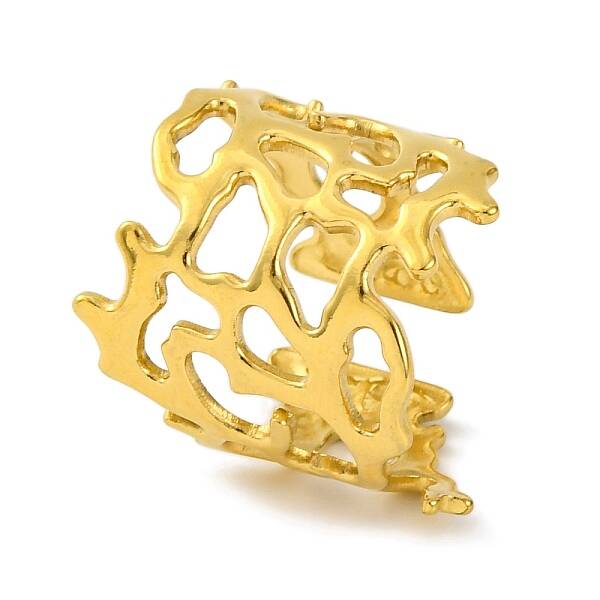 Ion Plating(IP)  304 Stainless Steel Cuff Bangles for Women