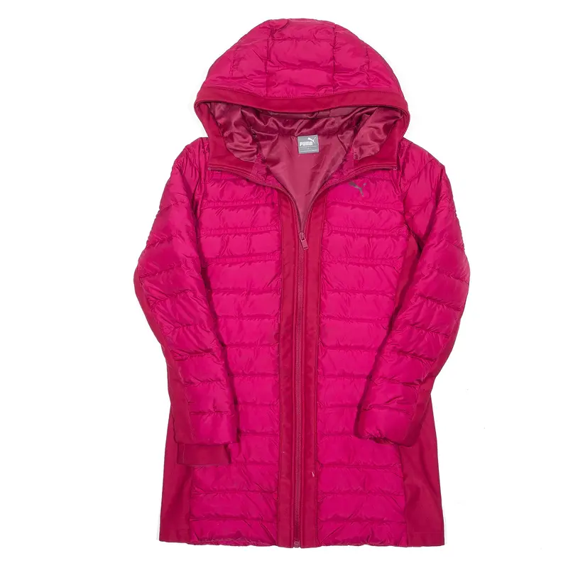 PUMA Puffer Jacket Pink Womens S