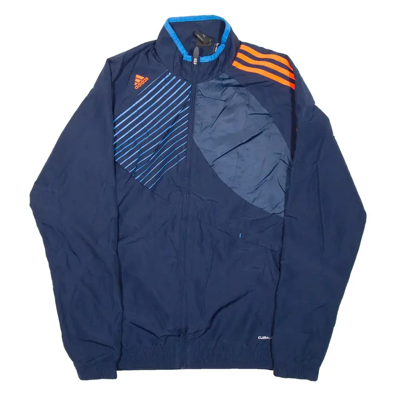 ADIDAS Mens Track Jacket Blue L
