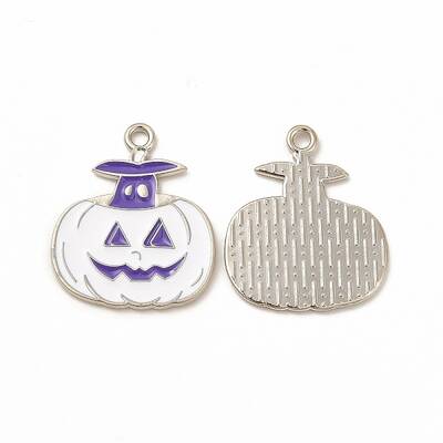 Rack Plating Alloy Enamel Pendants