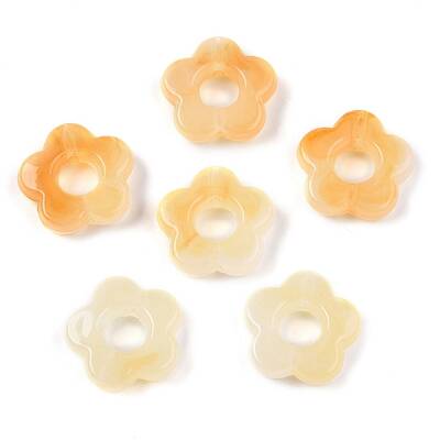 Gradient Color Transparent Acrylic Beads