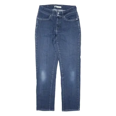 LEVI'S 529 Jeans Blue Denim Regular Skinny Womens W27 L28