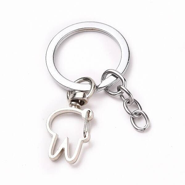 Iron Rabbit Keychain