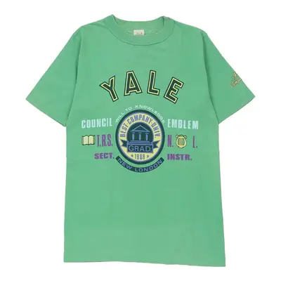 Yale Best Company College T-Shirt - Medium Green Cotton