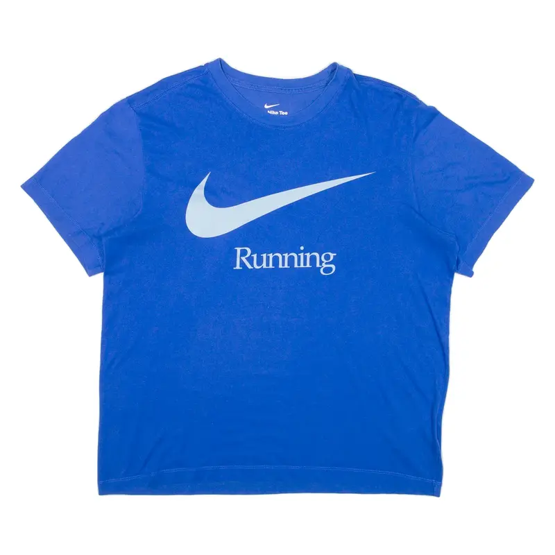 NIKE Running Mens T-Shirt Blue M