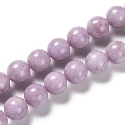 Natural Lepidolite Beads Strands