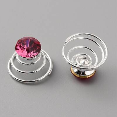 Fashion Iron Spirl Coils Hair Clip