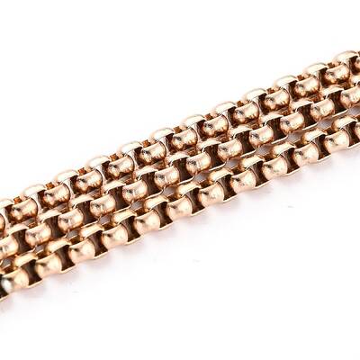Ion Plating(IP) 304 Stainless Steel Box Chains