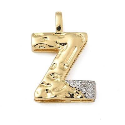 Brass Micro Pave Cubic Zirconia Pendants