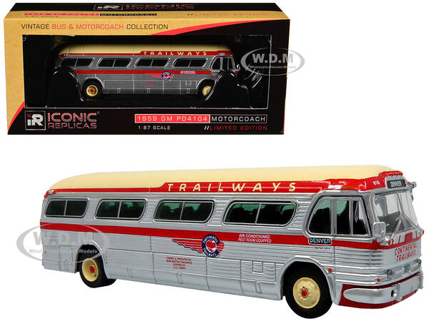 1959 GM PD4104 Motorcoach Bus \