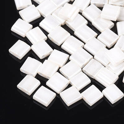 2-Hole Opaque Glass Seed Beads