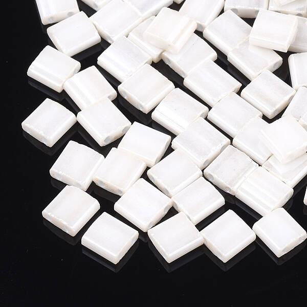 2-Hole Opaque Glass Seed Beads