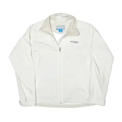 COLUMBIA TITANIUM Shell Jacket Cream Womens L