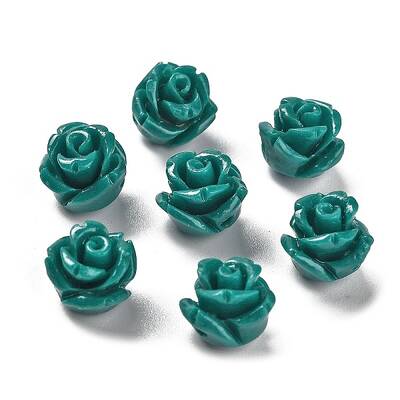 Synthetic Coral Carved Beads