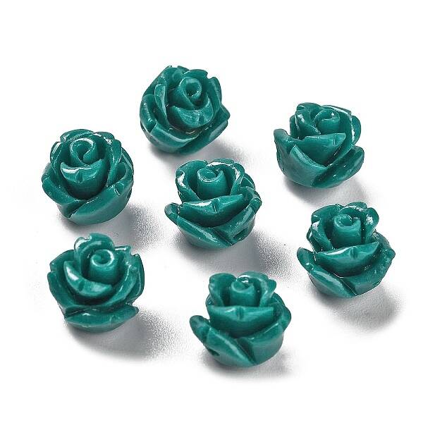 Synthetic Coral Carved Beads