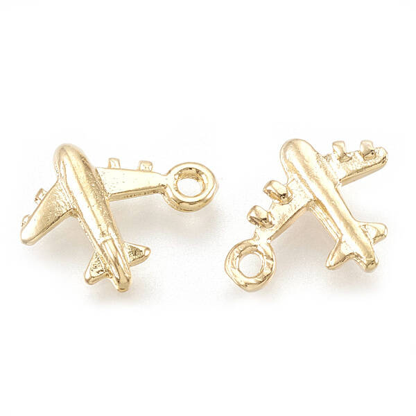 Brass Airliner Charms