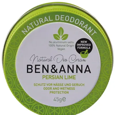 Ben & anna Deodorant Cream naturale with Persian lime (45 g)