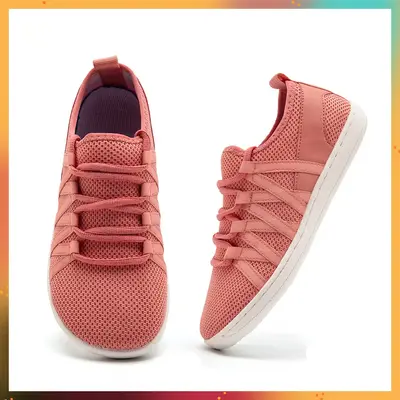 Leafage Women's Barefoot  Wide Minimalist sneakers classic for low top wide toe box loose sole barefoot casual walking  gift ...