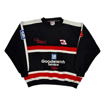 Goodwrench Service Plus Chase Authentics Nascar Sweatshirt - XL Black Polyester Blend | Size: x-large