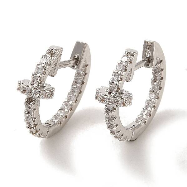 Brass Stud Earrings
