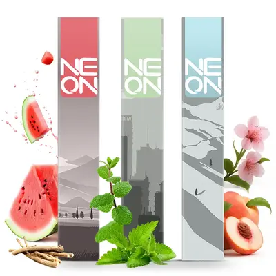 NEON Watermelon Mint Lavender Extracts for Lung Detoxification & Oral Air Freshening Herbal Diffusion Pen Relaxation Stick So...